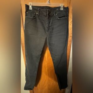 Mens American Eagle 36x32 Navy Blue Wash Skinny Jeans